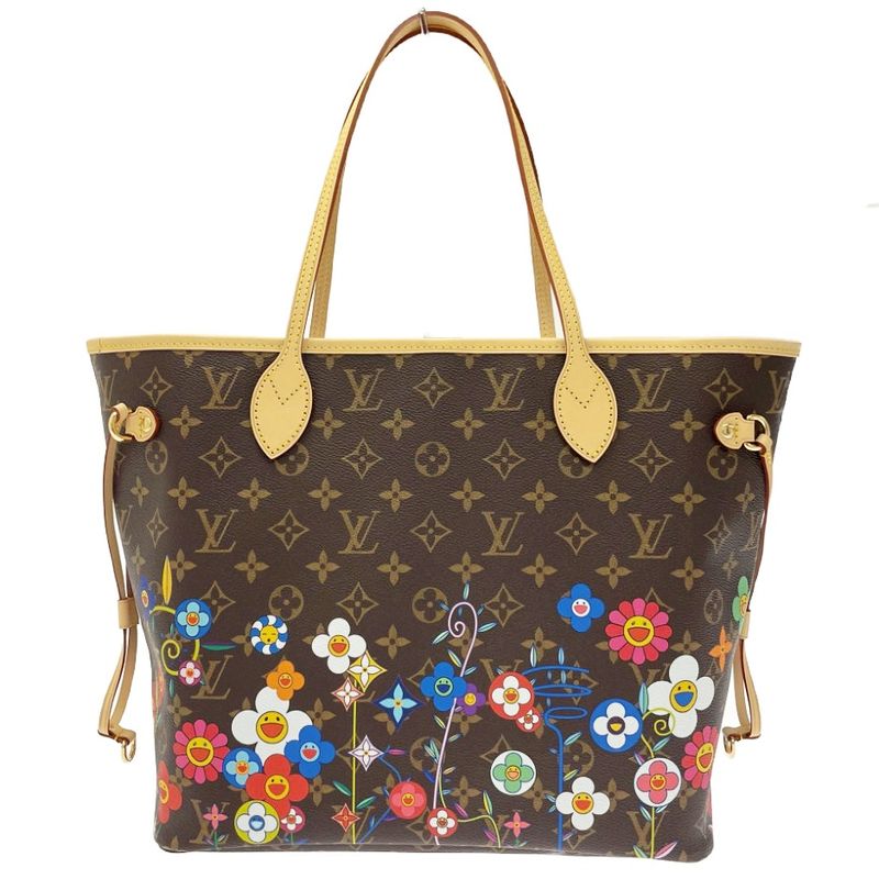 Louis Vuitton M13271 Monogram PVC X Takashi Murakami Neverfull MM 395930
