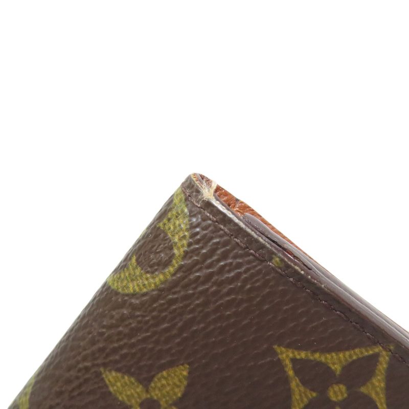 Louis Vuitton M62920 Enveloppe Carte De Visite Card Case Monogram Canvas Women
