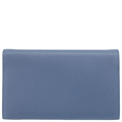 Hermes Notebook Cabas - Agenda Vision Chevre Blue Agathe Silver Hardware X