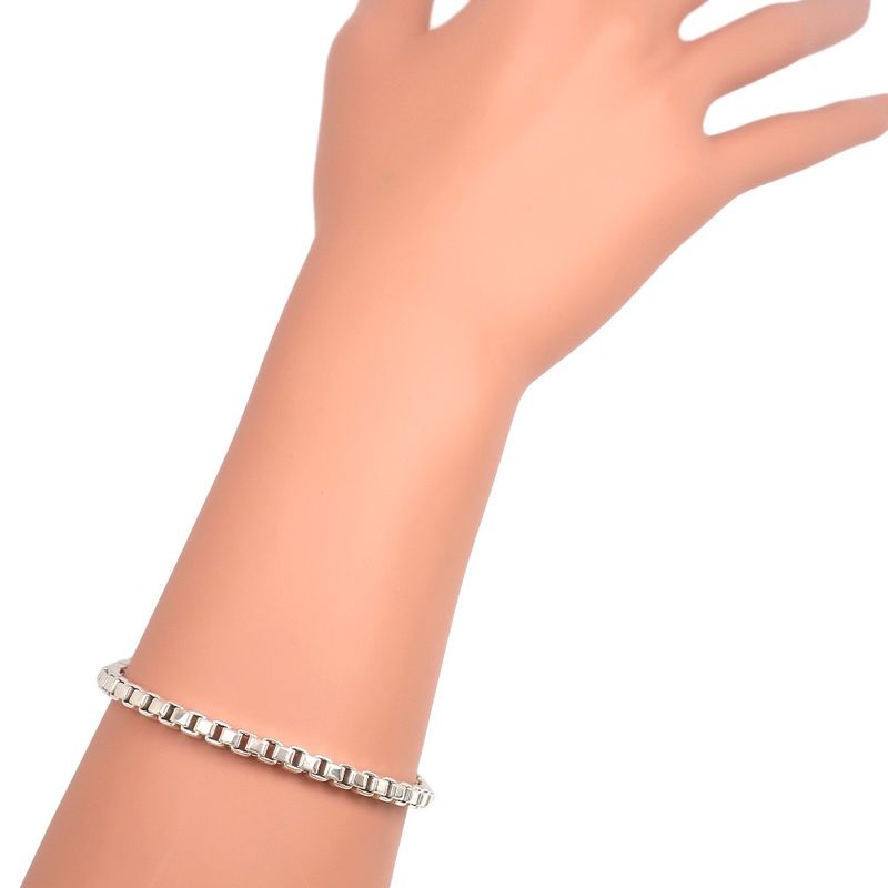Tiffany & Co Venetian 925 Silver Unisex 15.9g Bracelet