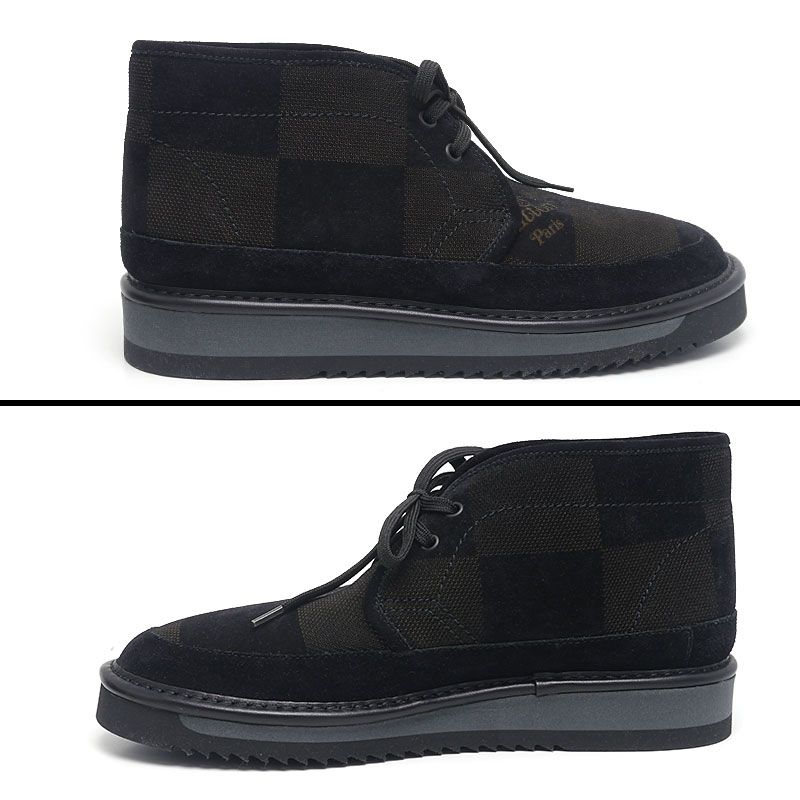 Louis Vuitton LV Cozy Line 1a84hp Chukka Boots 8