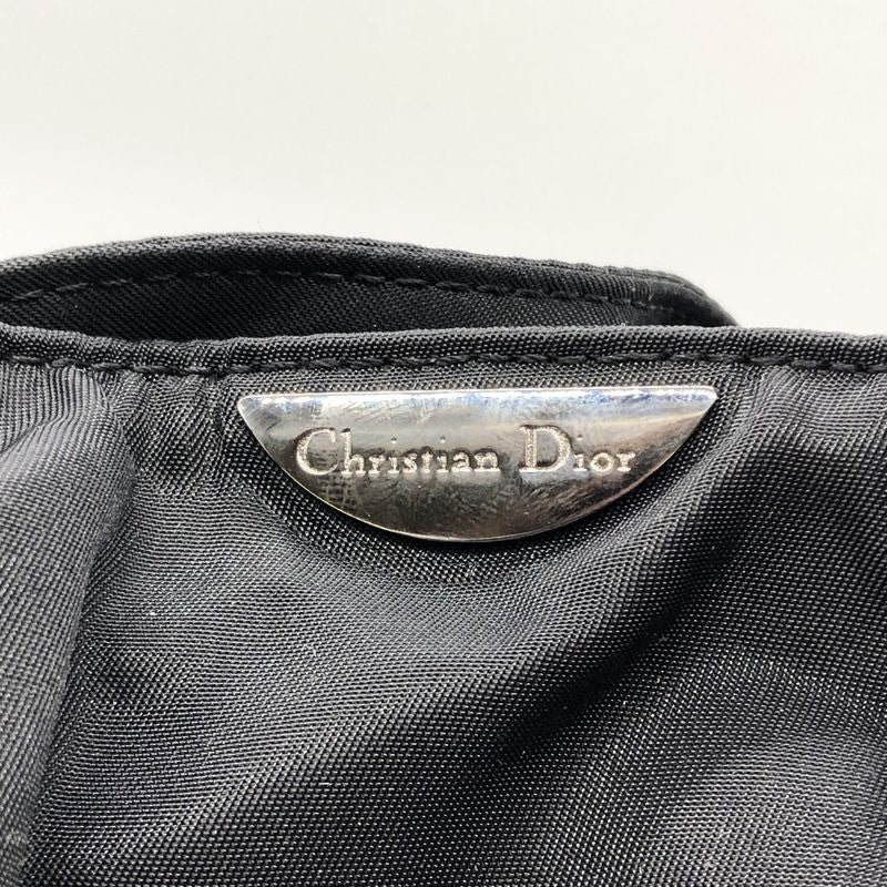 DIOR Handbag Black Maris Pearl Handbag Nylon Women