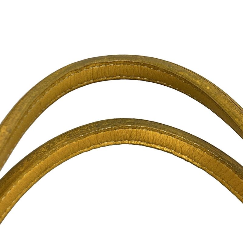 Goyard Saint Louis PM Yellow Leather Tote Bag