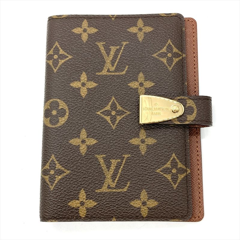 Louis Vuitton Agenda Partenaire PM Notebook Cabas Monogram Canvas R21029 Brown