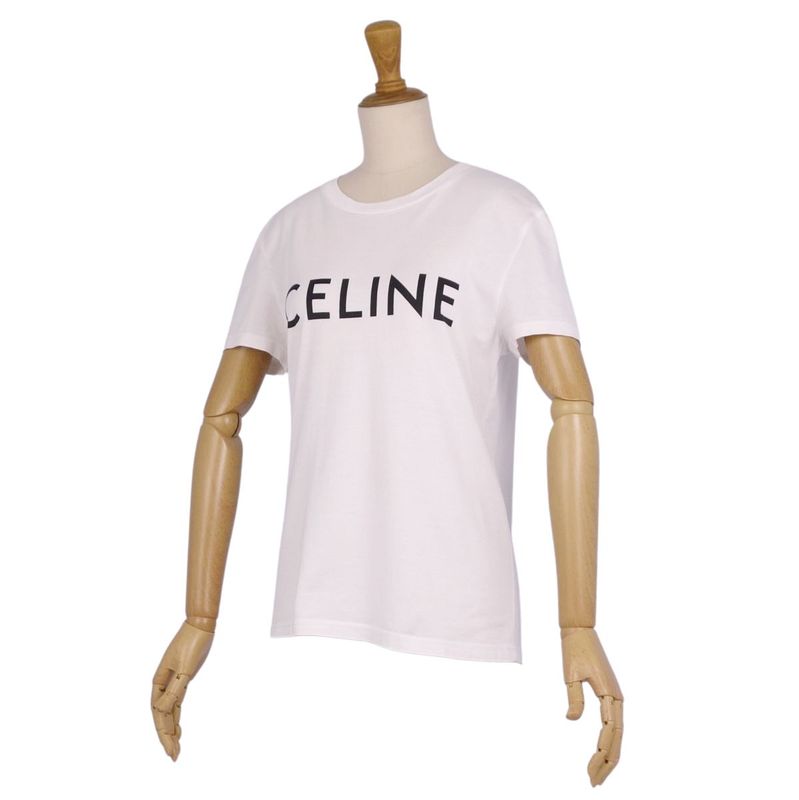 Celine T-shirt Cut And Sewn Short Sleeves Short Sleeves Logo