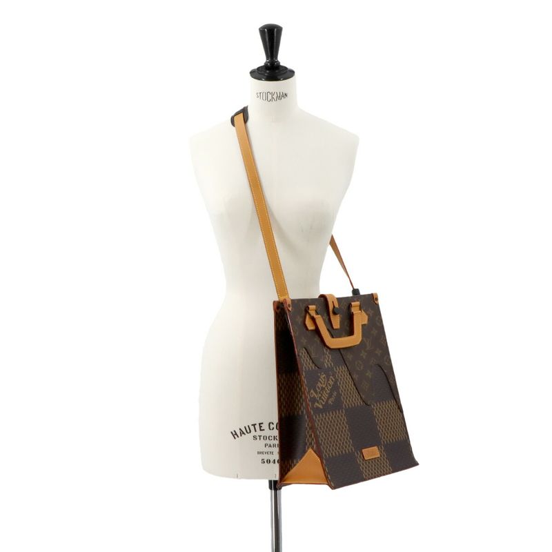 Louis Vuitton Giant Damier Monogram 2way Mini Tote Shoulder Bag NIGO Collaborati