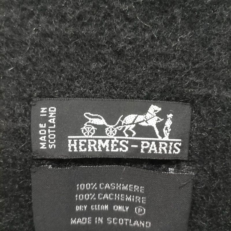 Hermes Stole (shawl) - Dark Grey Cashmere