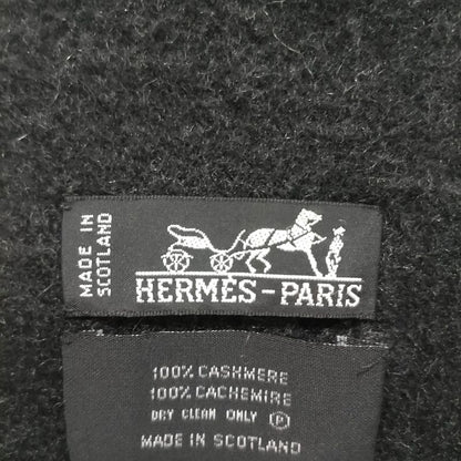 Hermes Stole (shawl) - Dark Grey Cashmere