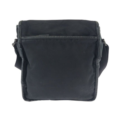 Prada Tessuto Logo Black Silver Hardware Nylon Va0770 Shoulder Bag Crossbody