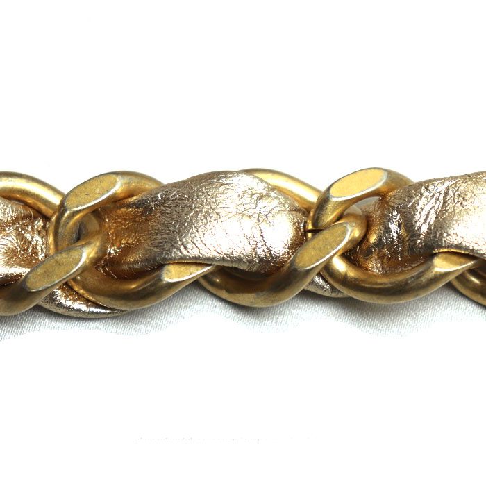 Chanel Matelasse Chain Clutch Bag Gold Ap2803 Ladies Preowned