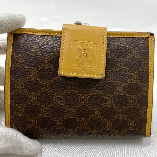 Celine Bifold Wallet Ec20969 Brown Beige Macadam