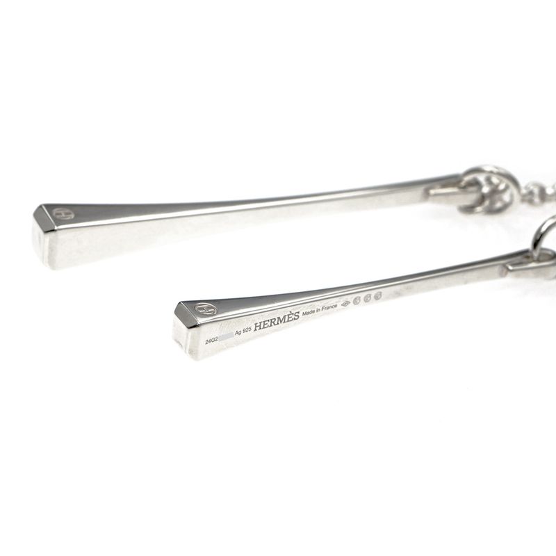 Hermes Necklace Cour De Forges Ag925 Silver - Accessories - Pendant