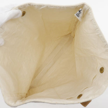 Hermes Amedava Tote GM Cotton White Unisex Handbag