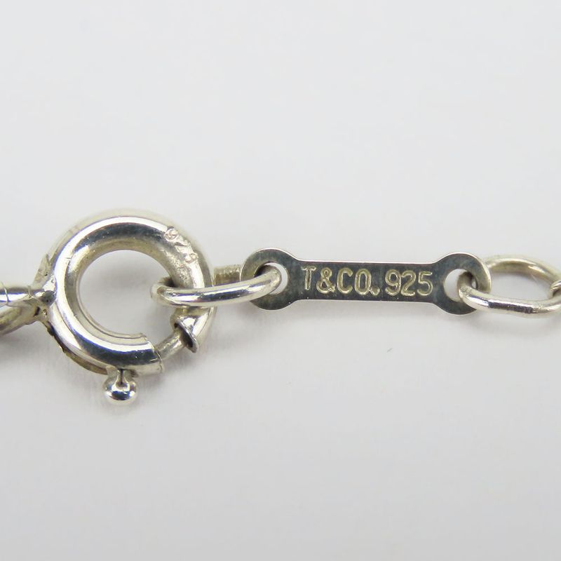 Tiffany & Co Necklace Scribble Silver 925 Approx 3.2g Silver Paloma Picasso