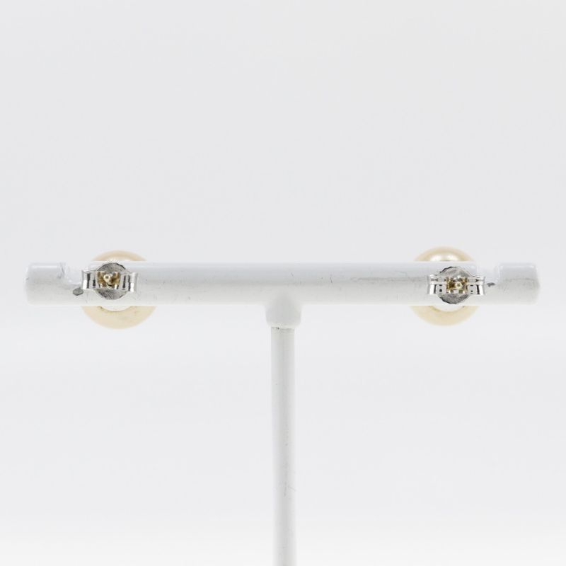 [dior] Christian Dior Pearl And Metal Women's 3.0g Earrings