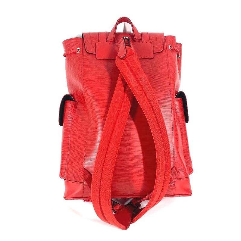 Louis Vuitton Backpack Sac Epi Christopher PM M53414 Epi Leather Red