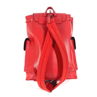 Louis Vuitton Backpack Sac Epi Christopher PM M53414 Epi Leather Red