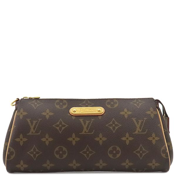 Louis Vuitton 2way Bag Eva Monogram Canvas Monogram Gold Hardware Brown
