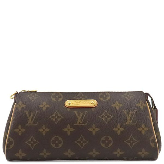 Louis Vuitton 2way Bag Eva Monogram Canvas Monogram Gold Hardware Brown