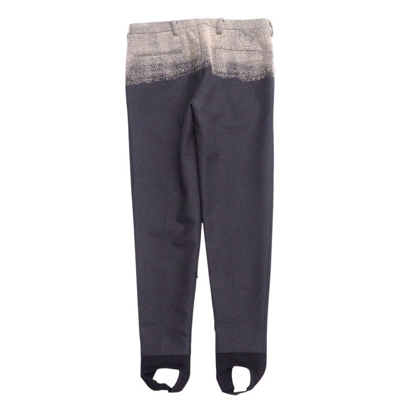 Prada Pants Size 46 Button Fly Wool Grey Beige Made In Italy 20241226 Ra2721