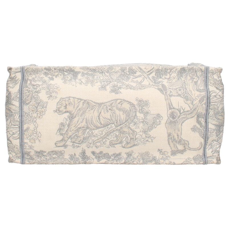 Dior BOOK TOTE Book Tote Toile De Jouy Allover Jacquard Tote Bag Men's M