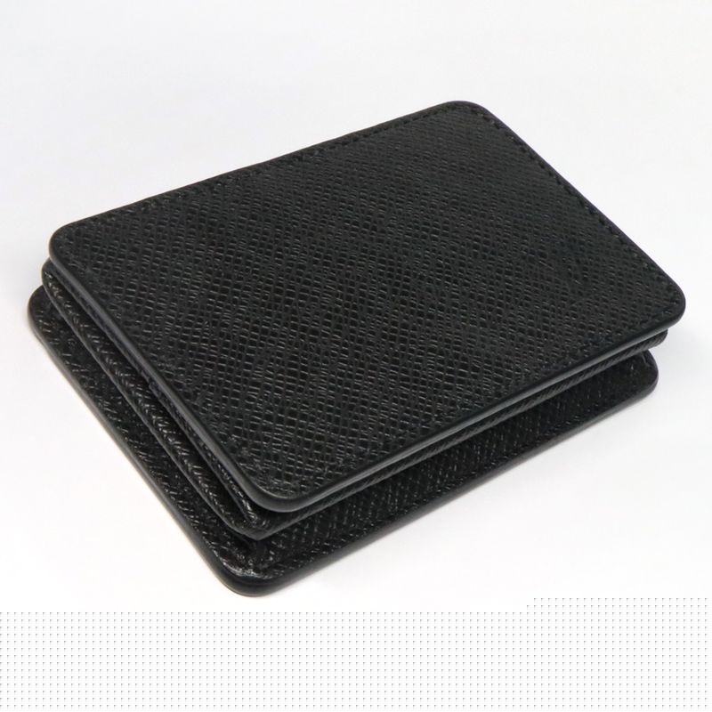 Louis Vuitton Taiga Coin Purse M30598 Noir Black Leather Coin Purse