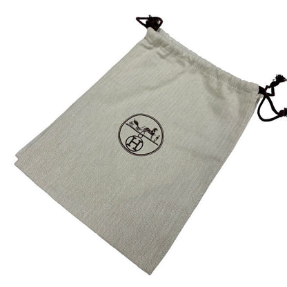 Hermes Sandals Shoes Suede Pink Silver Unused Metal Heel Ankle Strap