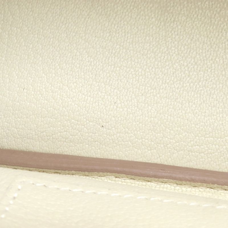 Hermes Birkin 30 Nata Gold Hardware Handbag Taurillon Women