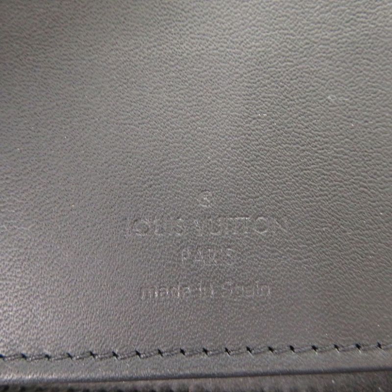 Louis Vuitton Damier Infini Zippy Wallet Vertical N63548 Onyx 2016 Long Wallet