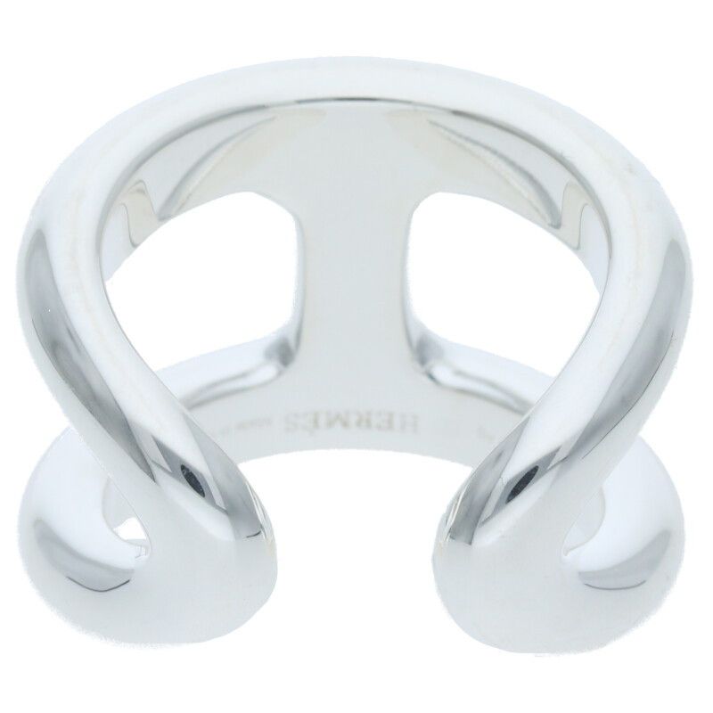 Hermes Osmose GM Osmose GM Silver Ring Men's 13.5 54