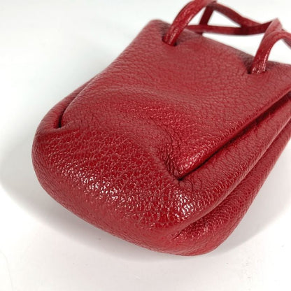 Hermes Pouch Vespa Pouch Leather Red