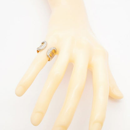 Cartier Ring 2C 18K Yellow Gold Yellow Gold 18K White Gold White Togo Old 18K