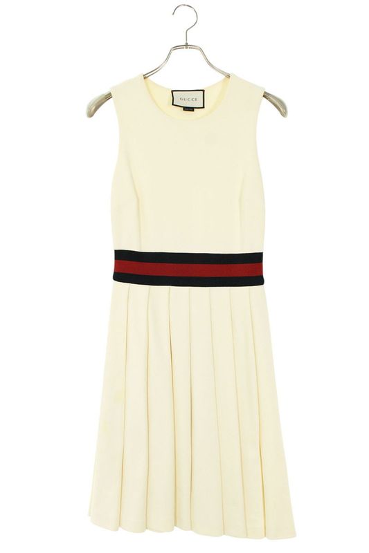 Gucci 414966 X5741 Sherry Line Sleeveless Dress Women's XS