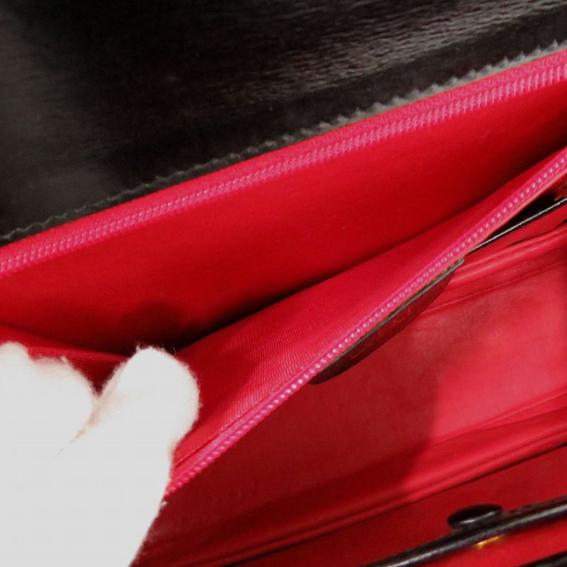 Gucci 2WAY Bamboo 000 2046 0188 Leather Black Handbag Black 1373 Gucci