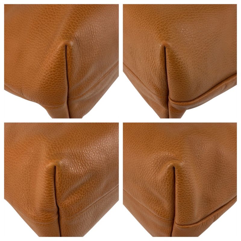 Gucci Bamboo Tassel Brown Gold Hardware Leather 354665 Tote Bag Shoulder Bag