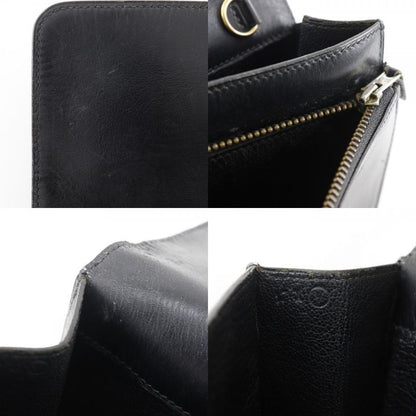 Hermes Pochette Jet Second Bag Vintage Box Calf Black 0V Men's Clutch Bag