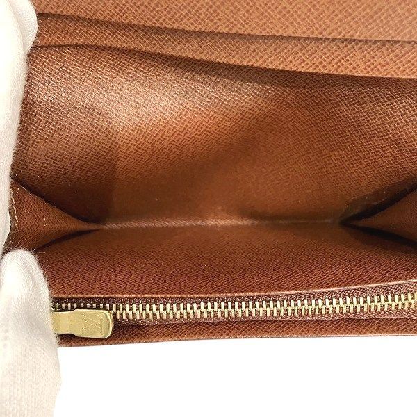 Louis Vuitton Monogram Porte Monebier Tresor M61730 Bifold Wallet Unisex