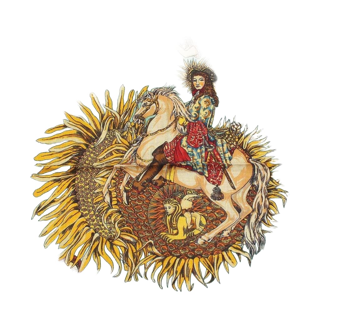 Hermes Cashmere X Silk 140 Large Shawl Scarf