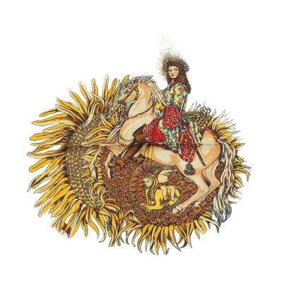 Hermes Cashmere X Silk 140 Large Shawl Scarf