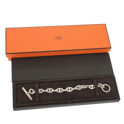 Hermes Chaine D'ancre MM 15 Frames Silver 925 Bracelet 1688 Hermes
