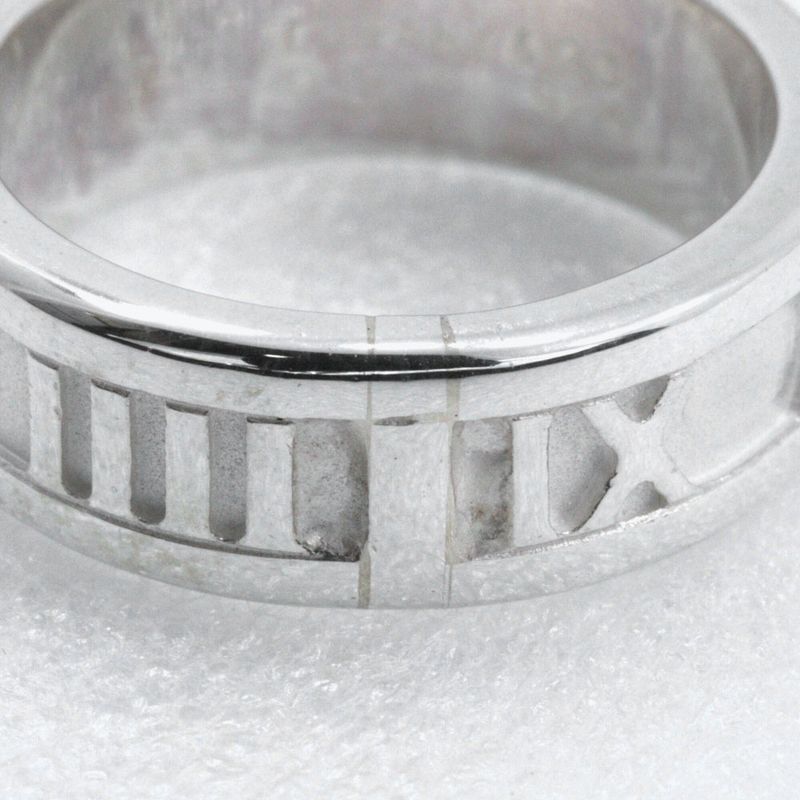 [tiffany & Co] Tiffany & Co Atlas Silver 925 Size 7.5 Ladies 5.5g Ring