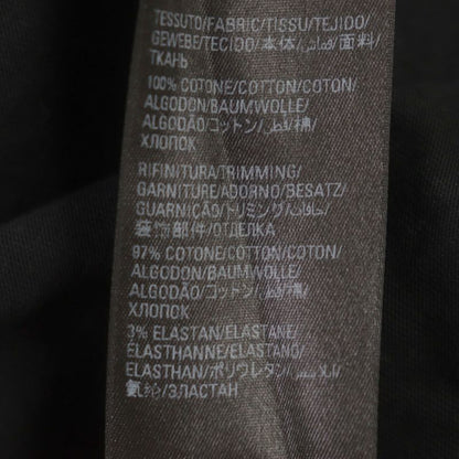 Balenciaga 22SS 651795 Damaged Logo Print Oversized Short Sleeve T-shirt Black