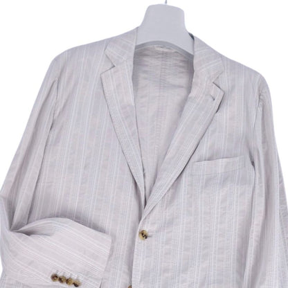 Hermes Jacket 21SS Tailored Stripe Sheer
