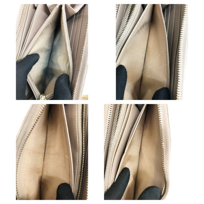 Prada Round Long Wallet Saffiano 1ml506 Pink