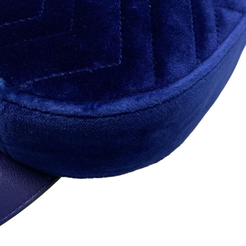 Gucci GG Marmont Waist Pouch 476434 Blue Leather