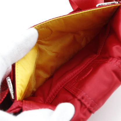 Fendi Mamma Bucket Porter Collaboration 2WAY Shoulder 7as138 Nylon Red Ladies