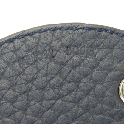 Louis Vuitton Key Holder Porte Cles Mp2082 Taurillon Initiative Leather Navy