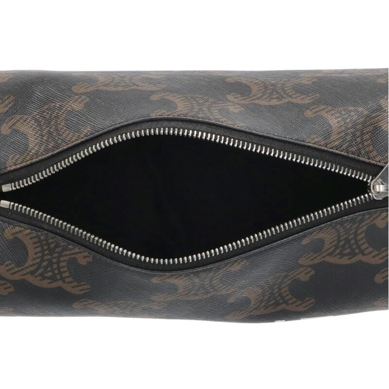 Celine 110052ekk Triomphe Canvas Cylinder Shoulder Bag Men's