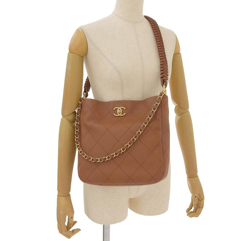 Chanel 2-Way Hobo Bag Shoulder