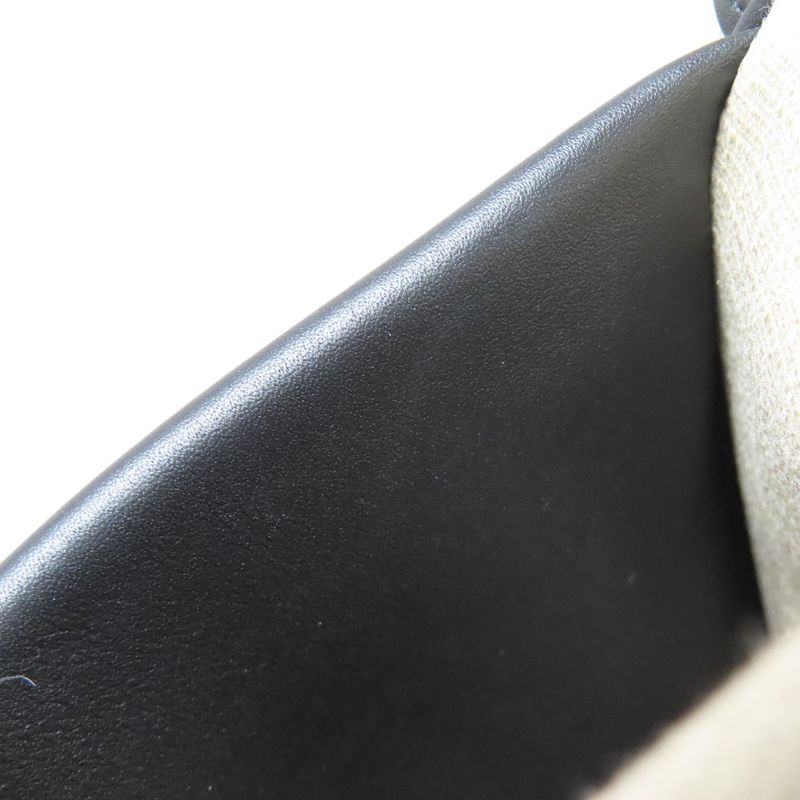 Hermes Allback Silver Hardware Backpack Daypack Canvas Calf Women